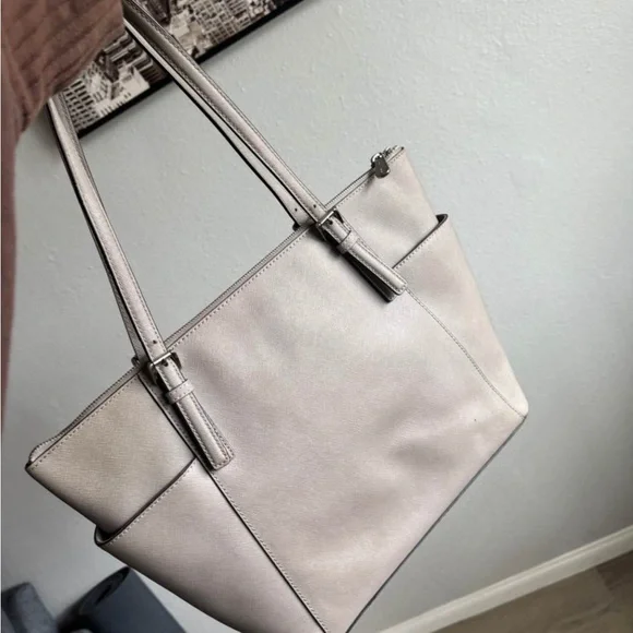 Michael Kors Leather Tote - Picture 2 of 5